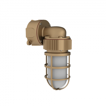 Brass led vp marine light front